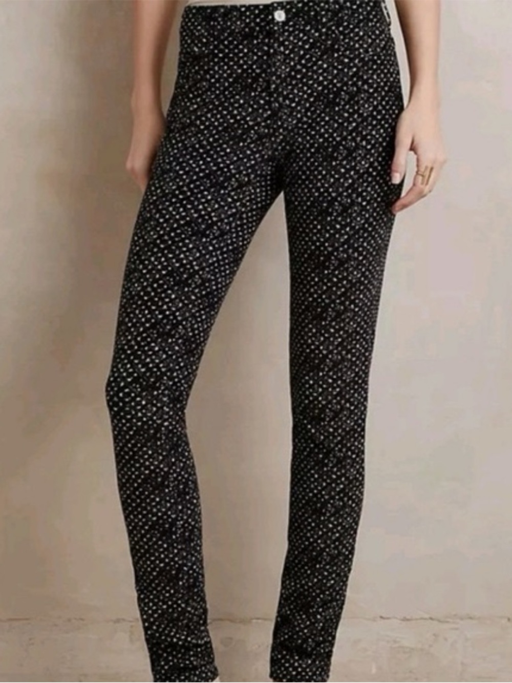 Anthropologie Pilcro and the Letterpress Micro Corduroy Skinny Pants